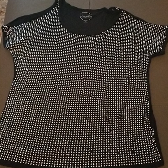 INC cold shoulder embellished knit. Size XL - Picture 5 of 8